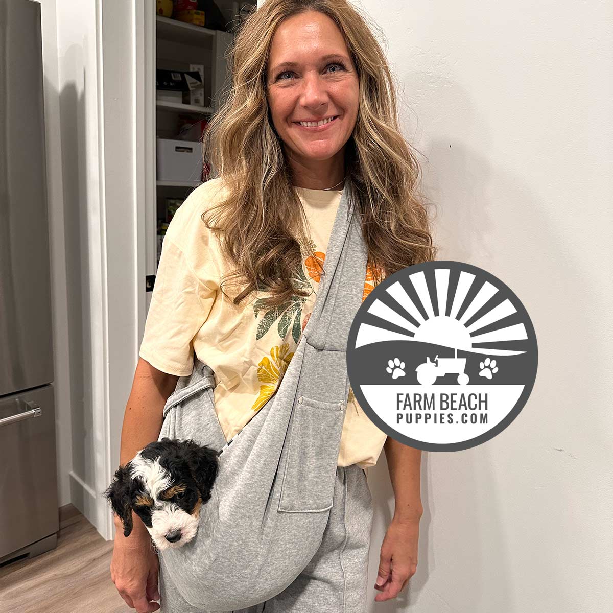 Find this amazing Puppy Sling on Amazon